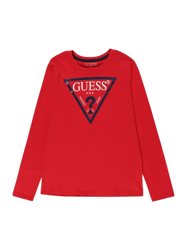 GUESS GUESS Majica  temno modra / rdeča / bela