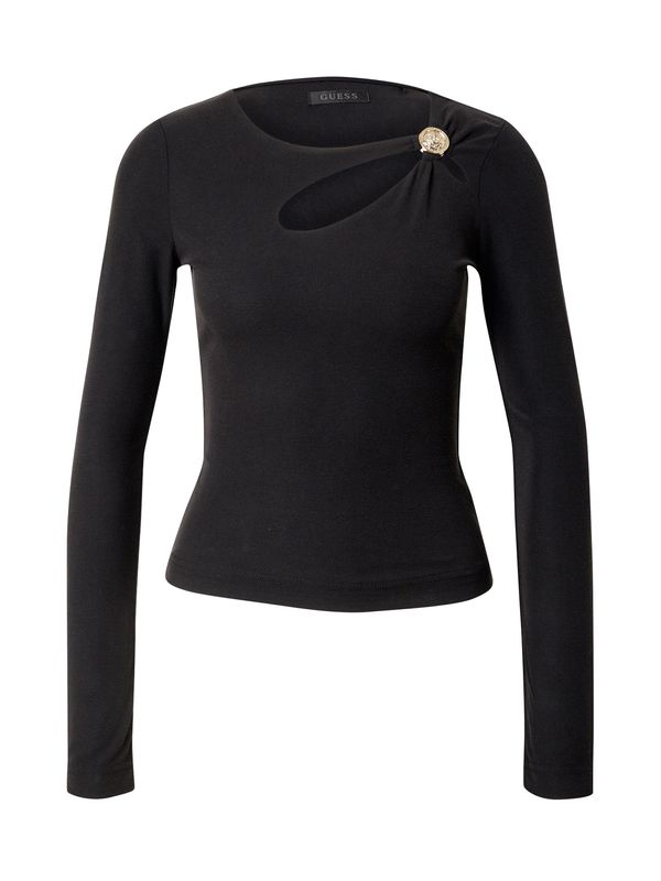 GUESS GUESS Majica 'ZAMA'  črna