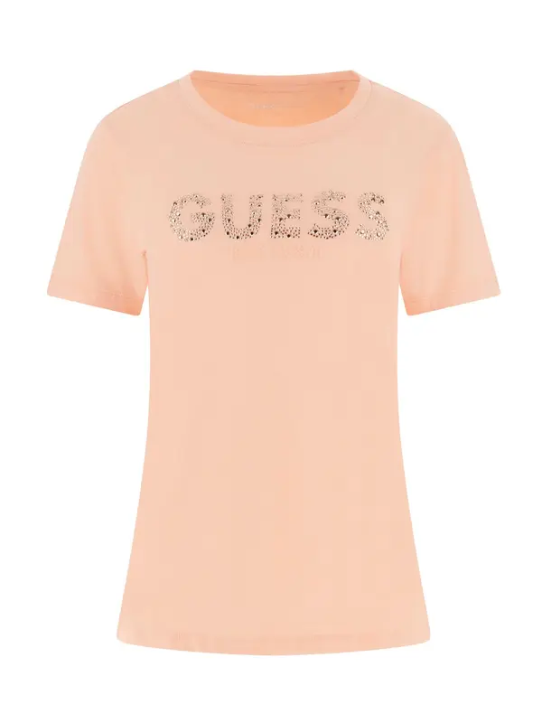 GUESS GUESS Majica  zlata / breskev