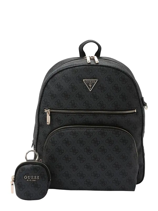 GUESS GUESS Nahrbtnik 'POWER PLAY II LRG TECH BCKPCK'  antracit / črna