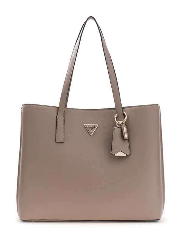 GUESS GUESS Nakupovalna torba 'MERIDIAN II'  temno siva