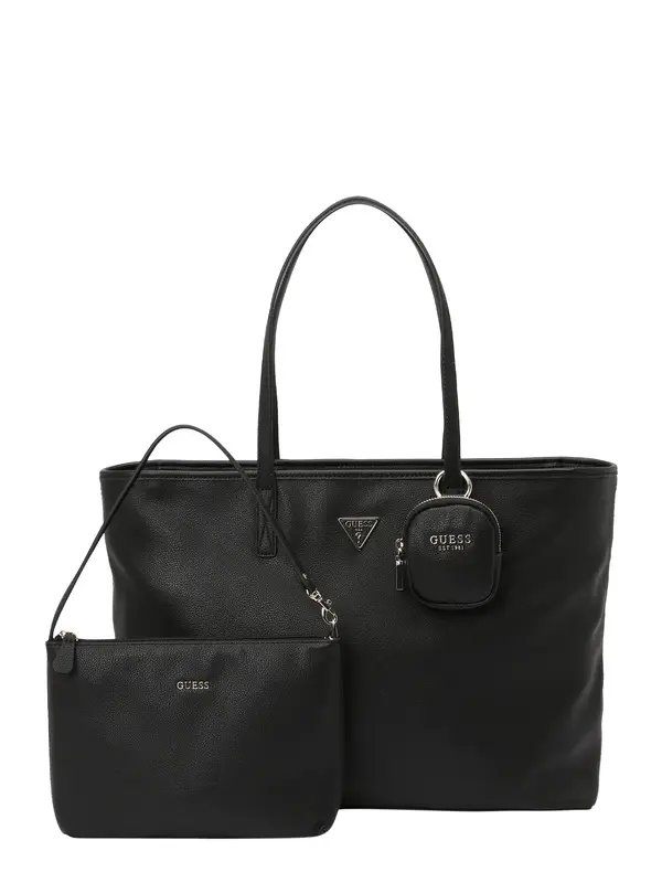 GUESS GUESS Nakupovalna torba 'POWER PLAY II LARGE TECH TOTE'  zlata / črna