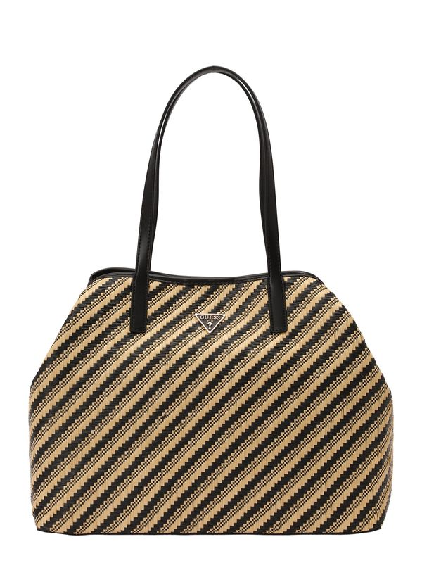GUESS GUESS Nakupovalna torba 'VIKKY II'  kapučino / zlata / črna