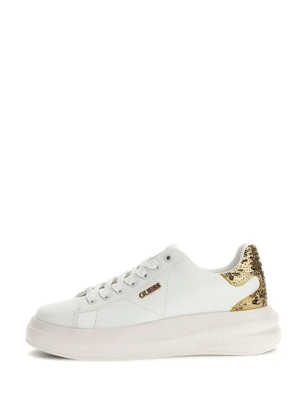 GUESS GUESS Nizke superge 'Elbina'  bronasta / bela