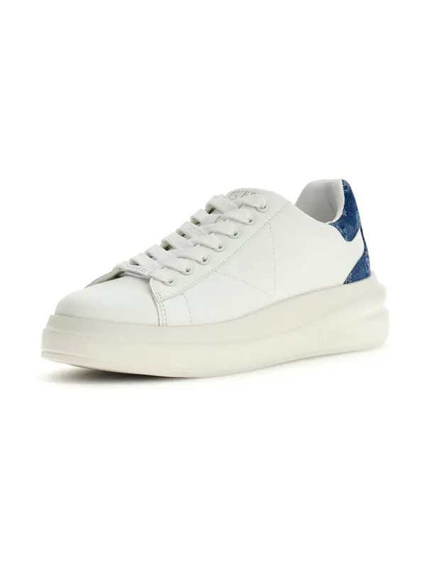 GUESS GUESS Nizke superge 'ELBINA14'  mornarska / bela