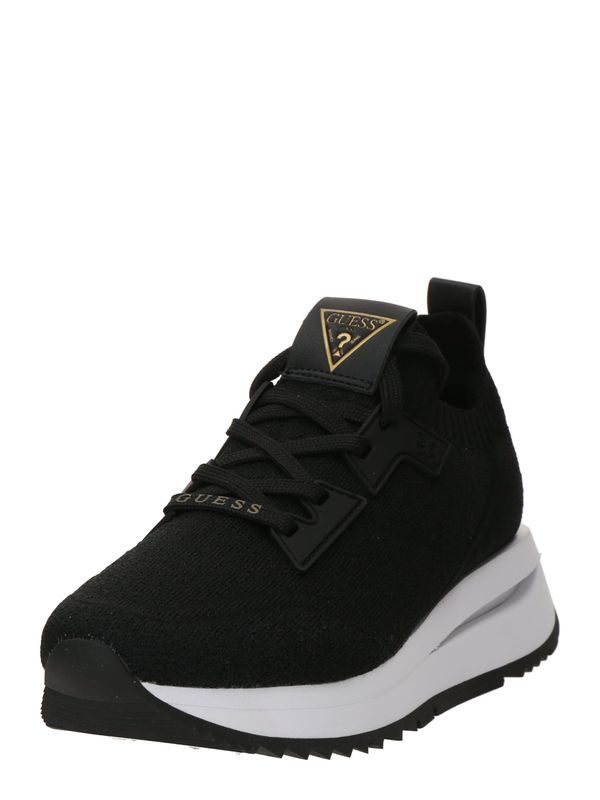 GUESS GUESS Nizke superge 'ESTI'  zlata / črna