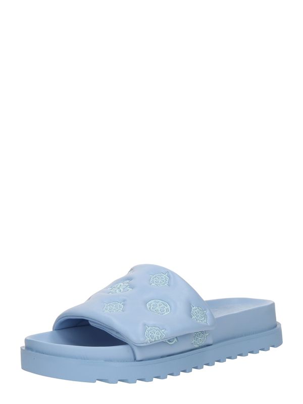 GUESS GUESS Nizki natikači 'FABIO2'  voda / svetlo modra