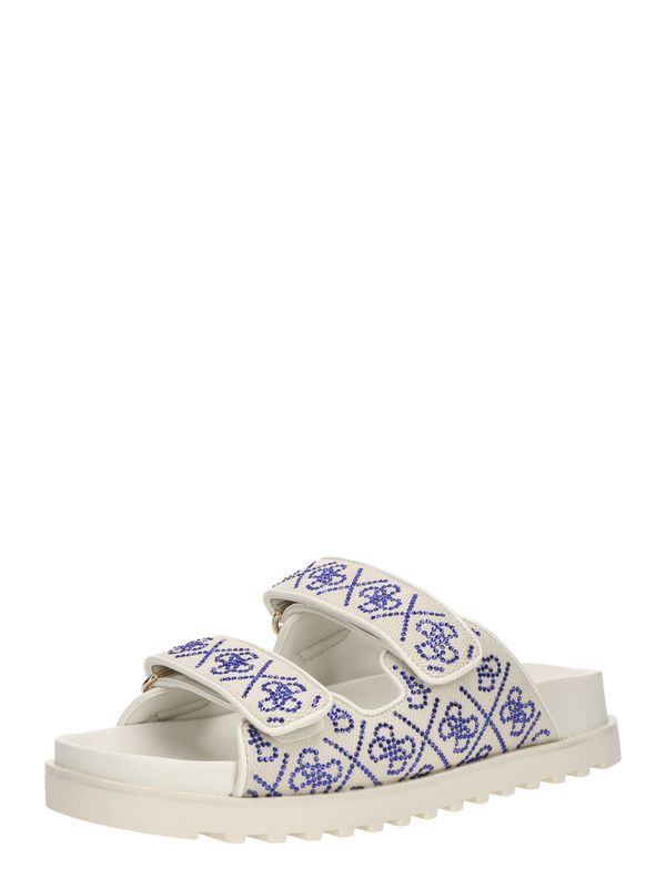 GUESS GUESS Nizki natikači 'FADELIZA'  kremna / modra