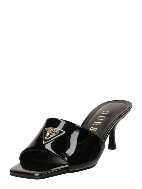 GUESS GUESS Nizki natikači 'LUSINE'  zlata / črna