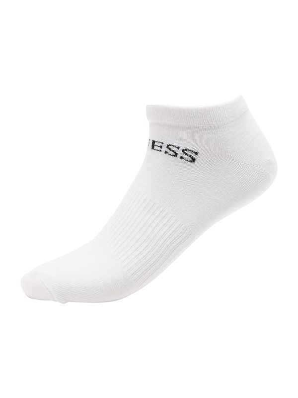 GUESS GUESS Nogavice  črna / bela