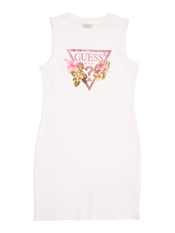 GUESS GUESS Obleka 'INTERLOCK'  rumena / zelena / roza / bela