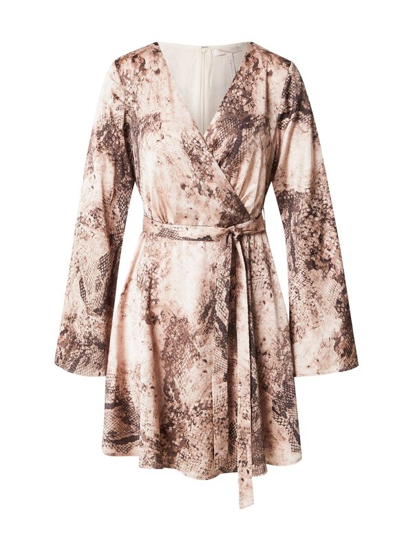 GUESS GUESS Obleka 'LAILA'  bež / temno bež