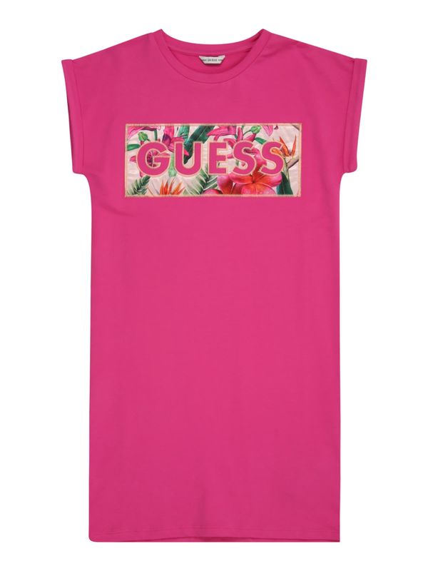GUESS GUESS Obleka  temno roza