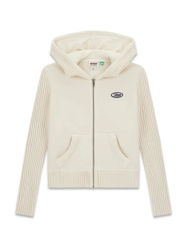 GUESS Originals GUESS Originals Jopa na zadrgo  pesek / mornarska