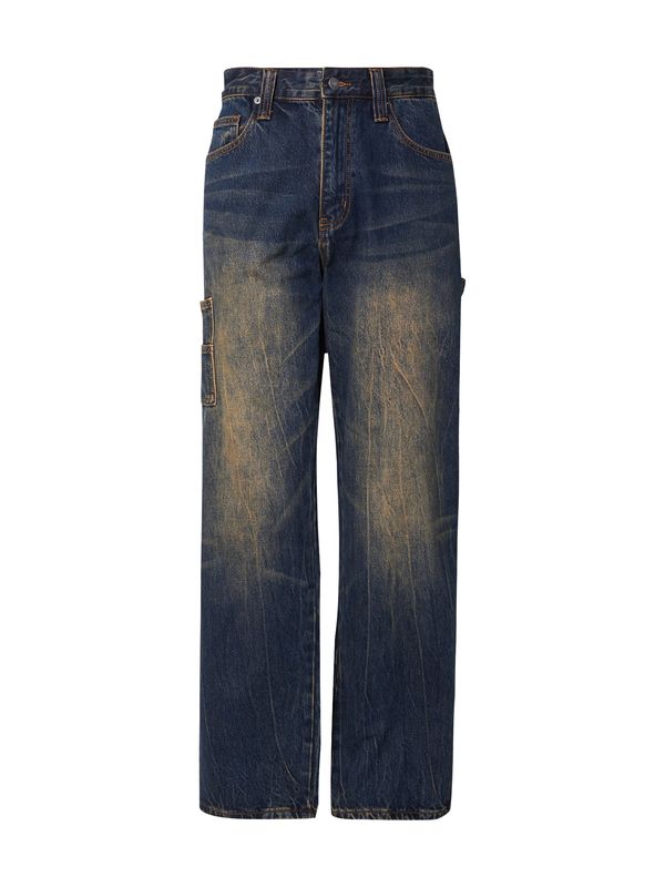 GUESS Originals GUESS Originals Kargo kavbojke 'GO KIT'  bež / temno modra