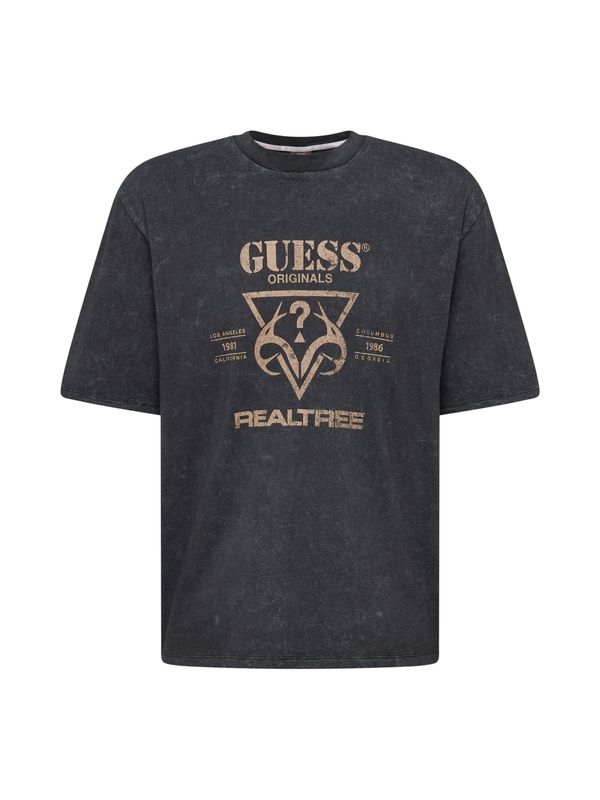 GUESS Originals GUESS Originals Majica  brokat / črna