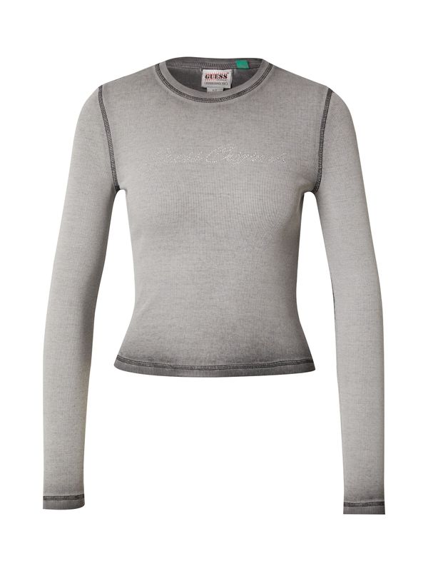 GUESS Originals GUESS Originals Majica  črna / transparentna