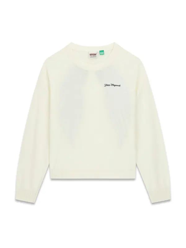 GUESS Originals GUESS Originals Pulover 'WING'  pesek / antracit