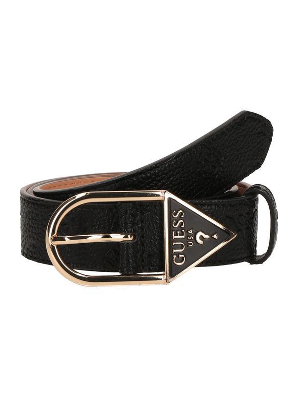 GUESS GUESS Pas 'CRESIDIA'  zlata / črna