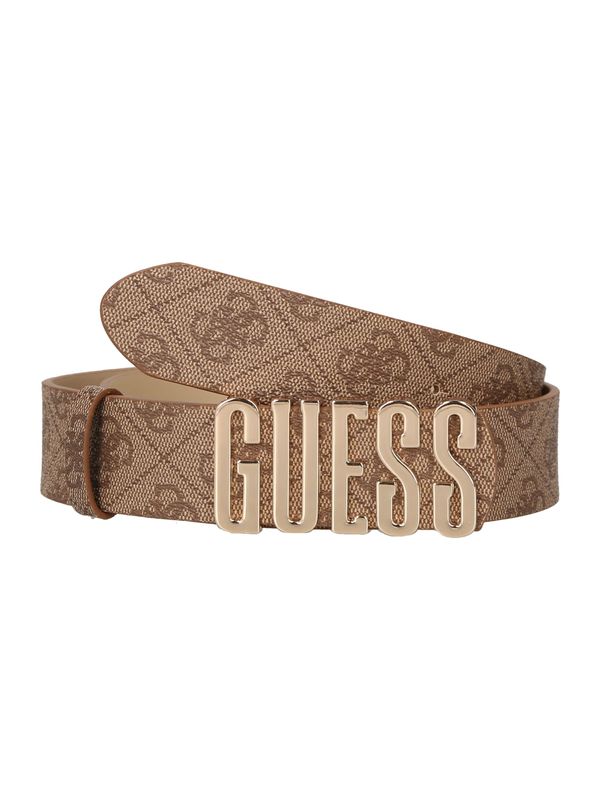 GUESS GUESS Pas 'NOELLE'  temno bež / rjava / zlata