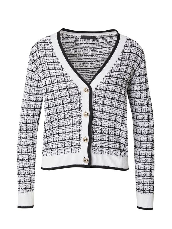 GUESS GUESS Pletena jopa 'SARA'  črna / bela