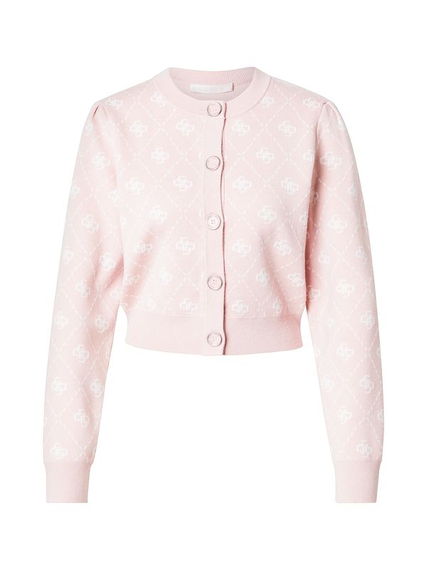 GUESS GUESS Pletena jopa 'Sarah'  roza / bela