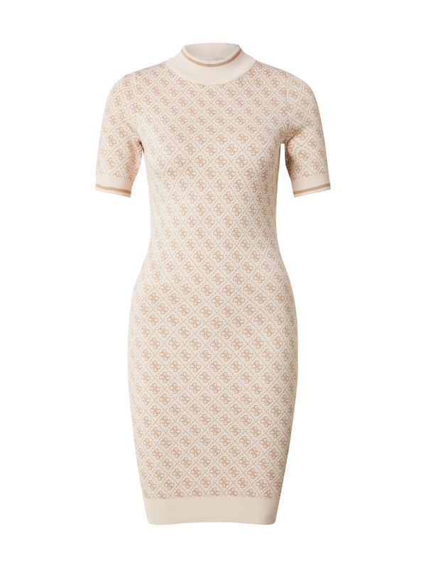 GUESS GUESS Pletena obleka 'LISE'  bež / kamela