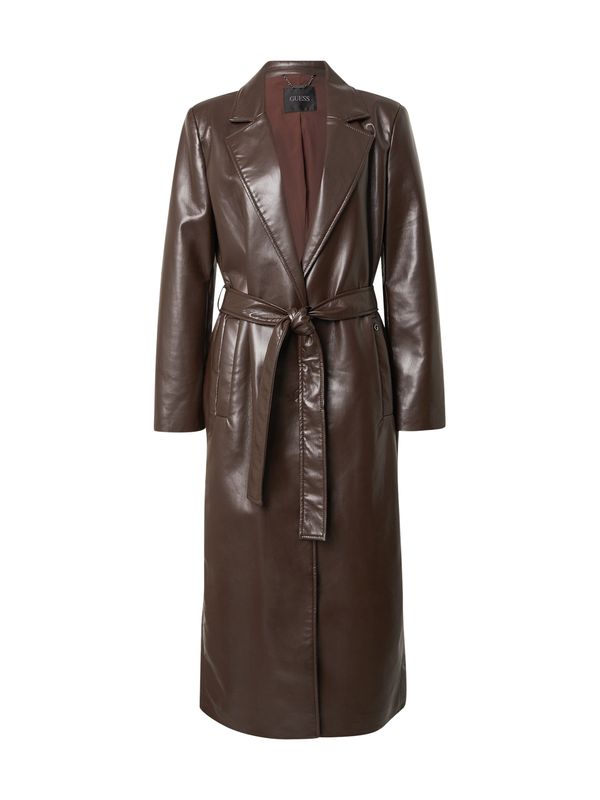 GUESS GUESS Prehoden plašč 'GEA'  temno rjava