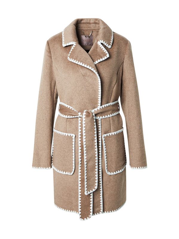 GUESS GUESS Prehoden plašč 'VICTOIRE'  pesek / bela