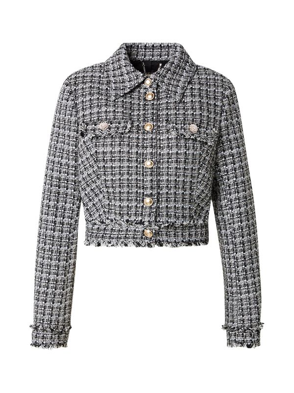 GUESS GUESS Prehodna jakna 'DAPHNEE'  črna / bela