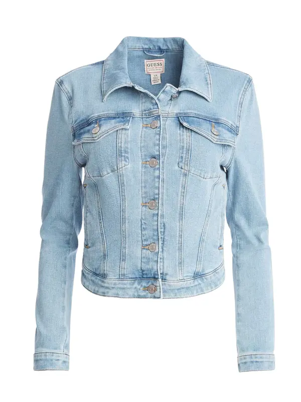 GUESS GUESS Prehodna jakna  moder denim