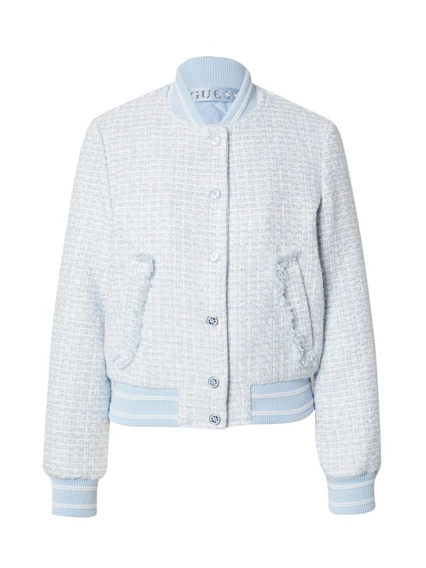 GUESS GUESS Prehodna jakna 'NEW GLORIA'  svetlo modra / bela