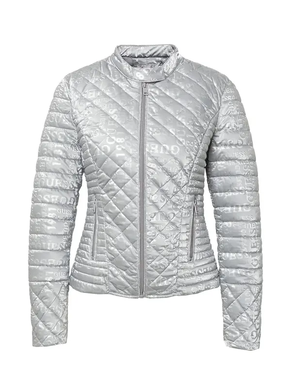 GUESS GUESS Prehodna jakna 'New Vona'  srebrna