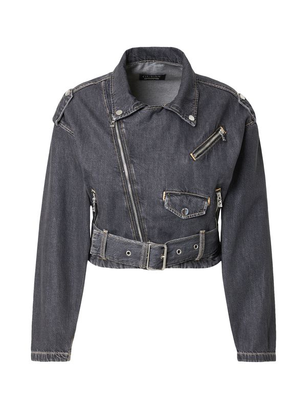 GUESS GUESS Prehodna jakna 'SANDY'  črn denim