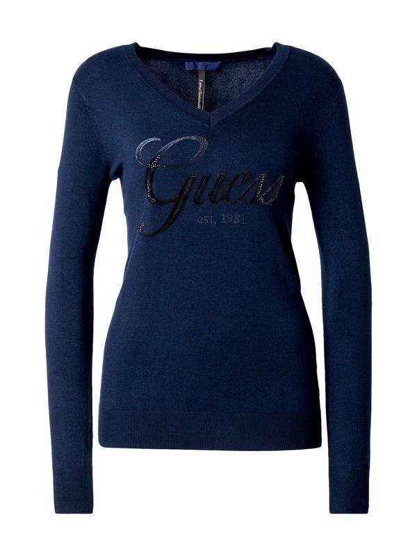 GUESS GUESS Pulover 'MEGAN'  nočno modra