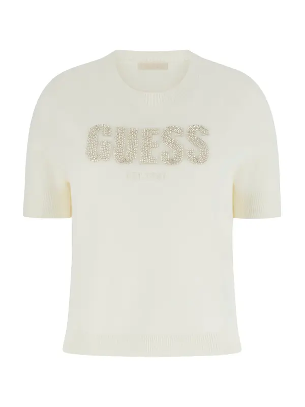 GUESS GUESS Pulover 'NORAH'  kremna