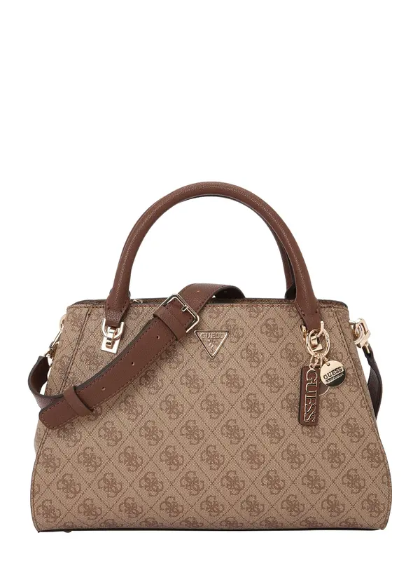 GUESS GUESS Ročna torbica 'NOELLE II LUXURY SATCHEL'  rjava / kapučino