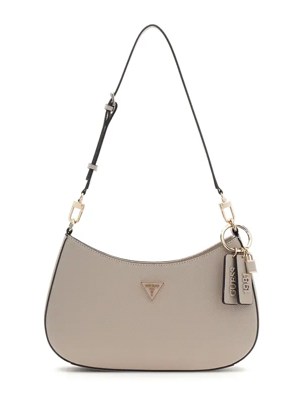 GUESS GUESS Ročna torbica 'Noelle II'  temno siva