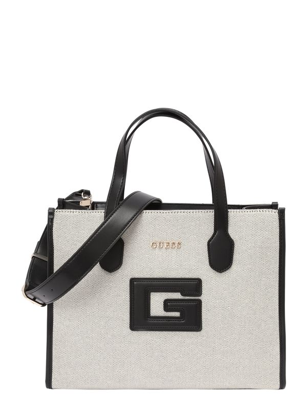 GUESS GUESS Ročna torbica 'STATUS'  bež / črna