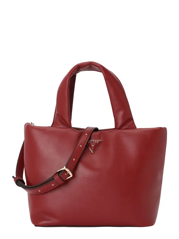 GUESS GUESS Ročna torbica 'SUNETRA MINI TOTE'  zlata / rdeča