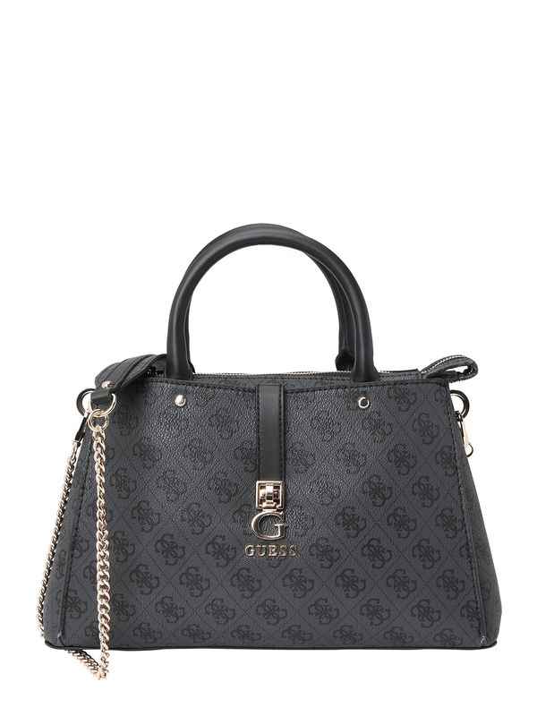 GUESS GUESS Ročna torbica 'ZAMIRA'  temno siva / črna