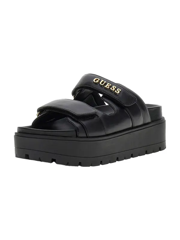 GUESS GUESS Sandali 'Faxon'  črna