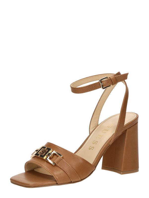 GUESS GUESS Sandali s paščki 'GRATO'  umbra