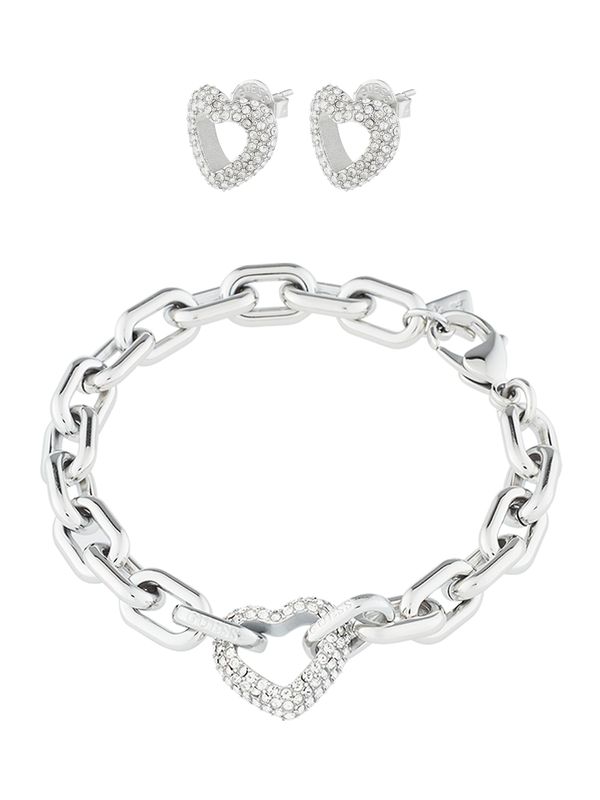 GUESS GUESS Set nakita  srebrna