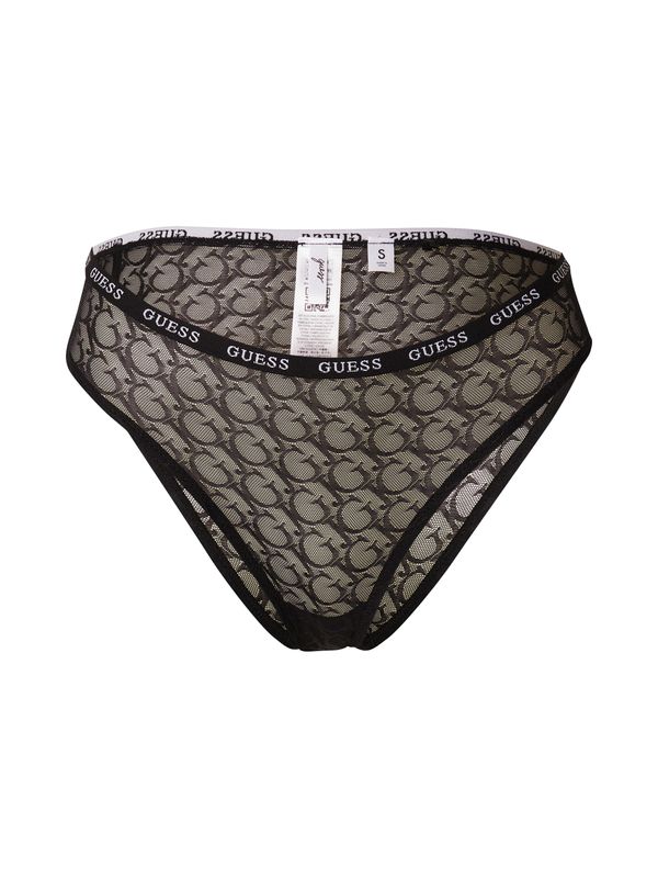 GUESS GUESS Spodnje hlačke 'EDYTHA'  črna / bela