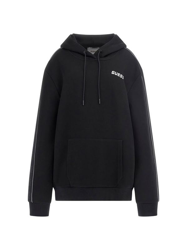 GUESS GUESS Športna majica 'Mickey'  črna / bela