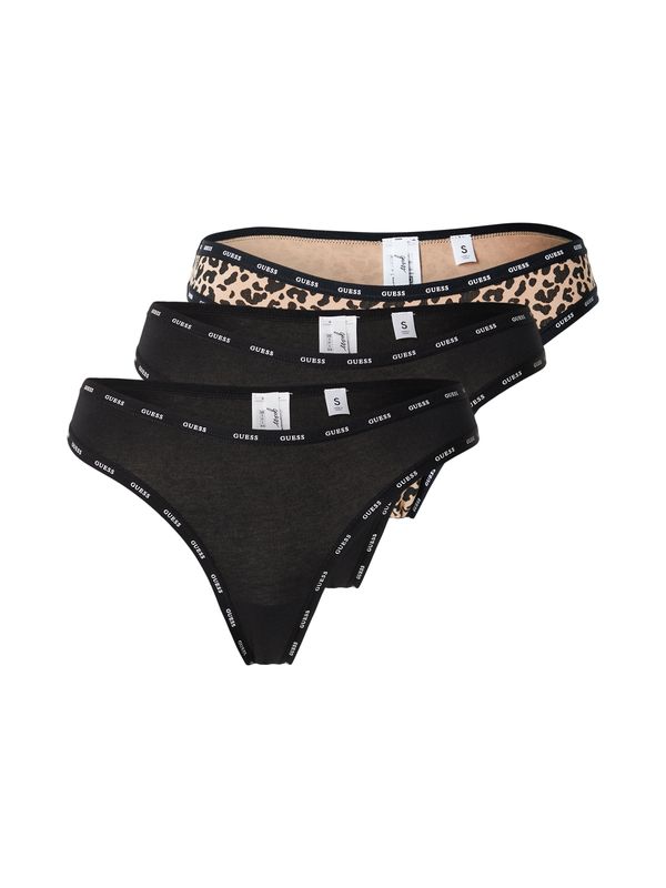 GUESS GUESS Tangice  bež / črna / bela