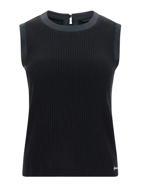 GUESS GUESS Top 'CHARLINE'  črna