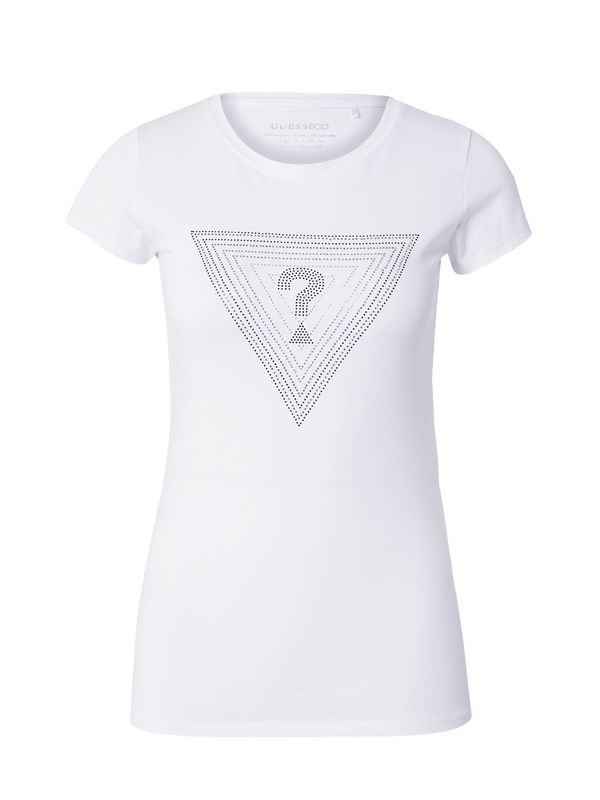 GUESS GUESS Top 'RAQUEL'  črna / bela