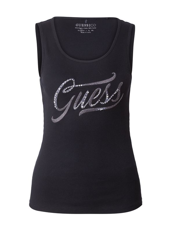 GUESS GUESS Top  siva / črna / srebrna